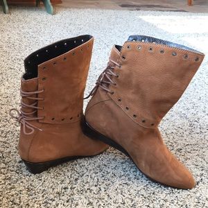 Stuart Weitzman Suede Boots Size 7 ½ M